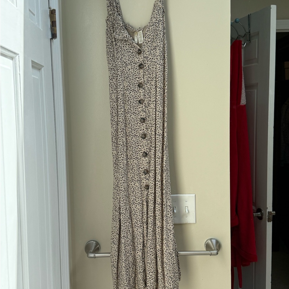 Button-Down Maxi Dress